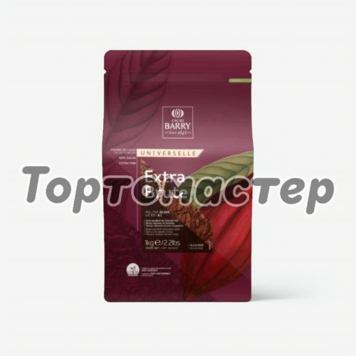 Какао-порошок алкализованный CACAO BARRY Extra Brute 22-24% 500 г DCP-22SP-760