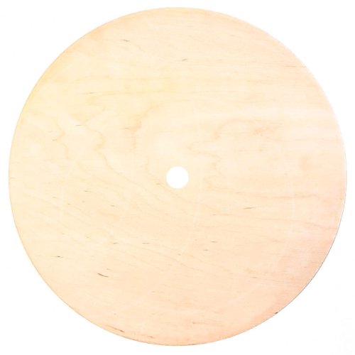 Подложка под торт деревянная с отверстием 4 мм 18 см F4/18-О
