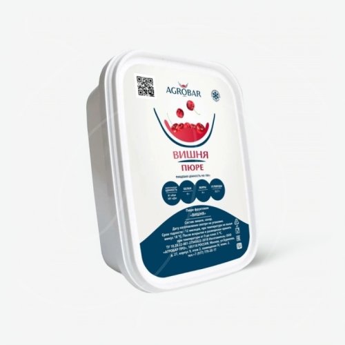 Пюре замороженное AGROBAR Вишня 250 г 