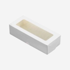 Коробка для сладостей белая 17х7х4 см ForG TABOX PRO 500 W ST; 9643053    