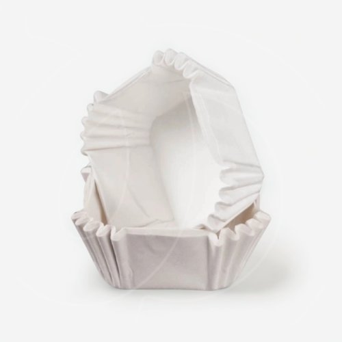 Капсула бумажная Белая Квадрат 35х35 H22 40 шт 280065, 280056