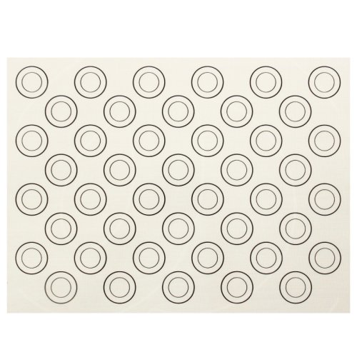 Коврик силиконовый армированный с разметкой для 44 макарон 40х30 см 2957158, сф-21